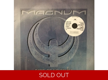 Magnum - Days Of No Trust  Extended Version  - UK Limited Edition 4 Track White Vinyl
